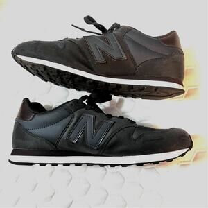 New Balance 500 Classic Sneakers Men’s Sz 10 Navy Blue Gray Suede